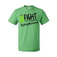 thumbnail image 1 of Inktastic Fight Lymphoma Lime Ribbon T-Shirt, 1 of 5