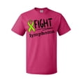 thumbnail image 1 of Inktastic Fight Lymphoma Lime Ribbon T-Shirt, 1 of 5