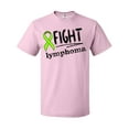 thumbnail image 1 of Inktastic Fight Lymphoma Lime Ribbon T-Shirt, 1 of 5