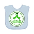 thumbnail image 1 of Inktastic Fighting Together- Mental Health Awareness Boys or Girls Baby Bib, 1 of 4