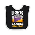 thumbnail image 1 of Inktastic Film Directing Future Movie Director Boys or Girls Baby Bib, 1 of 4