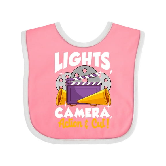 Inktastic Film Directing Future Movie Director Boys or Girls Baby Bib