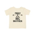 thumbnail image 1 of Inktastic Finally I'm the Big Brother Boys Baby T-Shirt, 1 of 5
