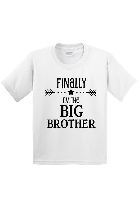 Finally I'm the Big Brother Youth T-Shirt