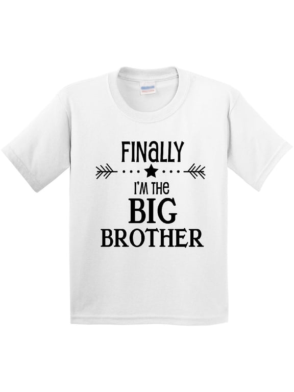 Finally I'm the Big Brother Youth T-Shirt
