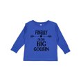 thumbnail image 1 of Inktastic Finally I'm the Big Cousin Boys or Girls Long Sleeve Toddler T-Shirt, 1 of 5