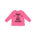 thumbnail image 1 of Inktastic Finally I'm the Big Cousin Boys or Girls Long Sleeve Toddler T-Shirt, 1 of 5