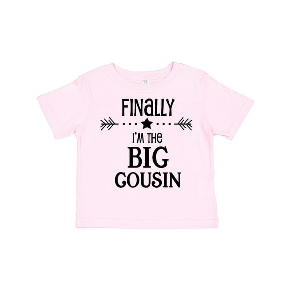 Inktastic Finally I'm the Big Cousin Boys or Girls Toddler T-Shirt