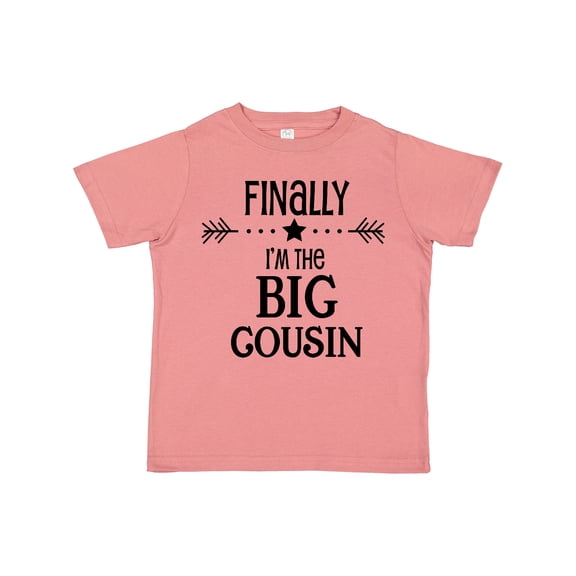 Inktastic Finally I'm the Big Cousin Boys or Girls Toddler T-Shirt
