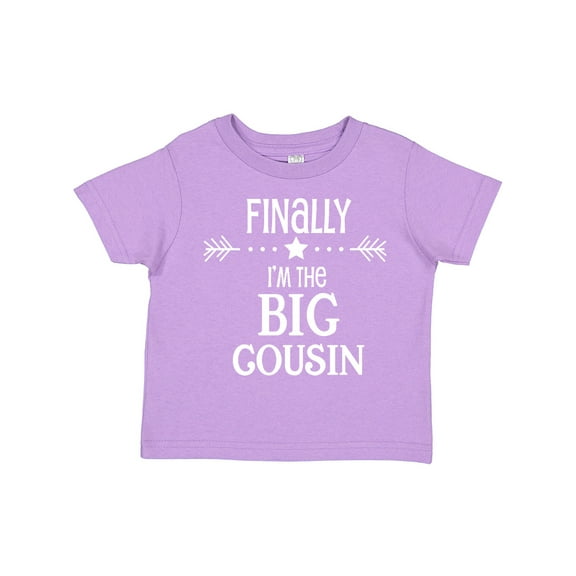 Inktastic Finally I'm the Big Cousin Boys or Girls Toddler T-Shirt