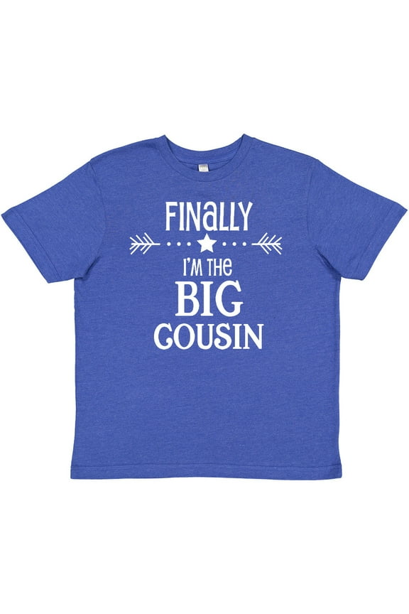 Finally I'm the Big Cousin Youth T-Shirt
