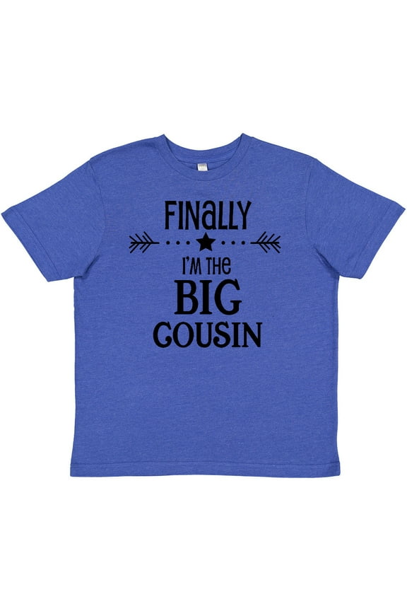 Finally I'm the Big Cousin Youth T-Shirt