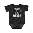 thumbnail image 1 of Inktastic Finally I'm the Big Sister Girls Baby Bodysuit, 1 of 5