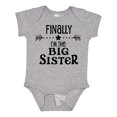 thumbnail image 1 of Inktastic Finally I'm the Big Sister Girls Baby Bodysuit, 1 of 5