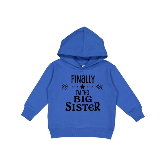 Inktastic Finally I'm the Big Sister Toddler Hoodie