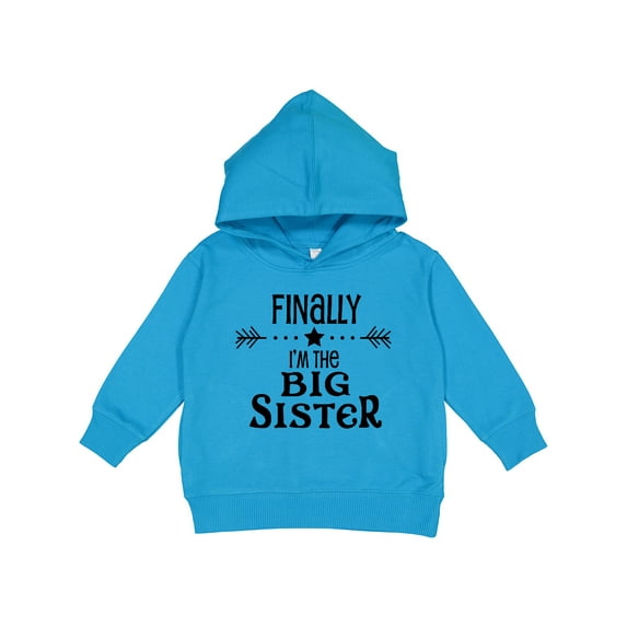 Inktastic Finally I'm the Big Sister Toddler Hoodie