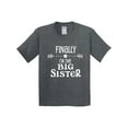 thumbnail image 1 of Inktastic Finally I'm the Big Sister Youth T-Shirt, 1 of 5