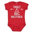 thumbnail image 1 of Inktastic Finally Im the Big Brother Boys Baby Bodysuit, 1 of 5