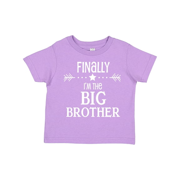Inktastic Finally Im the Big Brother Boys Toddler T-Shirt