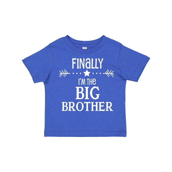 Inktastic Finally Im the Big Brother Boys Toddler T-Shirt