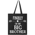 thumbnail image 1 of Inktastic Finally Im the Big Brother Tote Bag, 1 of 3