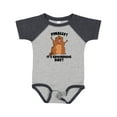 thumbnail image 1 of Inktastic Finally It's Groundhog Day Boys or Girls Baby Bodysuit, 1 of 5