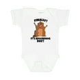 thumbnail image 1 of Inktastic Finally It's Groundhog Day Boys or Girls Baby Bodysuit, 1 of 5