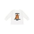 thumbnail image 1 of Inktastic Finally It's Groundhog Day Boys or Girls Long Sleeve Toddler T-Shirt, 1 of 5