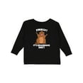 thumbnail image 1 of Inktastic Finally It's Groundhog Day Boys or Girls Long Sleeve Toddler T-Shirt, 1 of 5