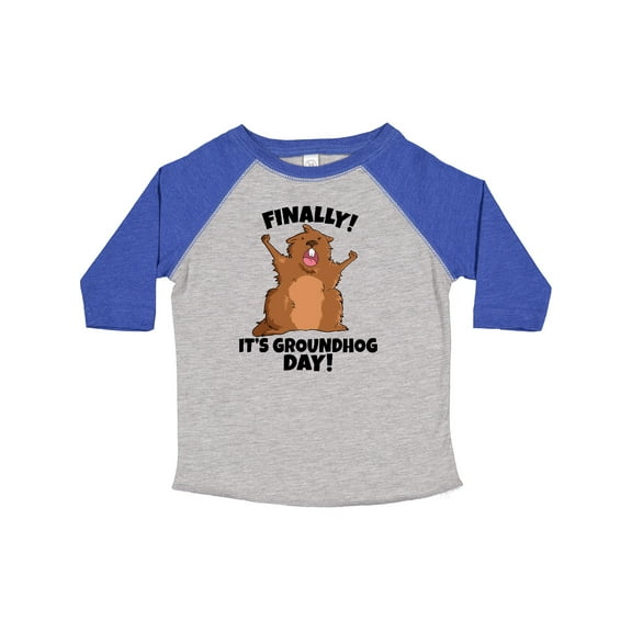 Inktastic Finally It's Groundhog Day Boys or Girls Toddler T-Shirt