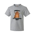thumbnail image 1 of Inktastic Finally It's Groundhog Day Youth T-Shirt, 1 of 5