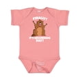 thumbnail image 1 of Inktastic Finally it's Groundhog Day Boys or Girls Baby Bodysuit, 1 of 5