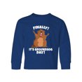 thumbnail image 1 of Inktastic Finally it's Groundhog Day Long Sleeve Youth T-Shirt, 1 of 5