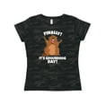 thumbnail image 1 of Inktastic Finally it's Groundhog Day Women's T-Shirt, 1 of 5