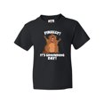 thumbnail image 1 of Inktastic Finally it's Groundhog Day Youth T-Shirt, 1 of 5