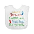 thumbnail image 1 of Inktastic Financial Advisor Like Daddy Boys or Girls Baby Bib, 1 of 4