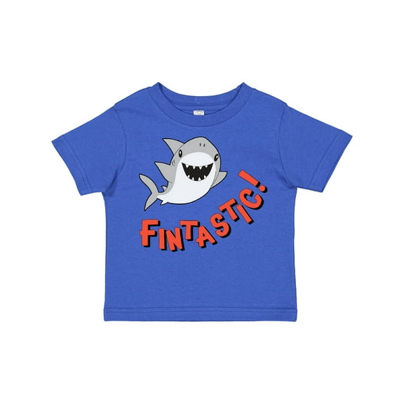 Inktastic Fintastic Cute Shark Boys or Girls Toddler T-Shirt