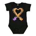 thumbnail image 1 of Inktastic Fire Heart Dragons Boys or Girls Baby Bodysuit, 1 of 5