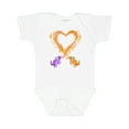 thumbnail image 1 of Inktastic Fire Heart Dragons Boys or Girls Baby Bodysuit, 1 of 5