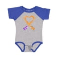 thumbnail image 1 of Inktastic Fire Heart Dragons Boys or Girls Baby Bodysuit, 1 of 5