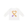 thumbnail image 1 of Inktastic Fire Heart Dragons Boys or Girls Long Sleeve Toddler T-Shirt, 1 of 5