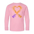 thumbnail image 1 of Inktastic Fire Heart Dragons Long Sleeve Youth T-Shirt, 1 of 5