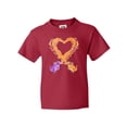 thumbnail image 1 of Inktastic Fire Heart Dragons Youth T-Shirt, 1 of 5