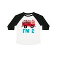 thumbnail image 1 of Inktastic Fire Truck 2nd Birthday Boys or Girls Toddler T-Shirt, 1 of 5