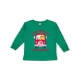 thumbnail image 1 of Inktastic Fire Truck 3rd Birthday Boy Boys Long Sleeve Toddler T-Shirt, 1 of 5