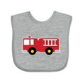 thumbnail image 1 of Inktastic Fire Truck Childs Fireman Boys or Girls Baby Bib, 1 of 4