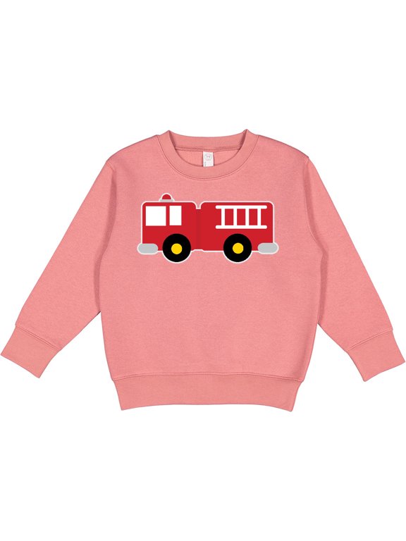 Fire Truck Childs Fireman Toddler Sweatshirt