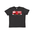 thumbnail image 1 of Inktastic Fire Truck Childs Fireman Youth T-Shirt, 1 of 5