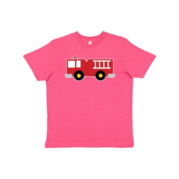 Inktastic Fire Truck Childs Fireman Youth T-Shirt