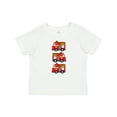 thumbnail image 1 of Inktastic Fire Truck Firefighter Bear Boys or Girls Baby T-Shirt, 1 of 5